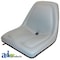 A & I Products Seat, Michigan Style, w/ Slide Track, GRY 24.5" x18.5" x11.25" A-TMS444GR - alternate 1